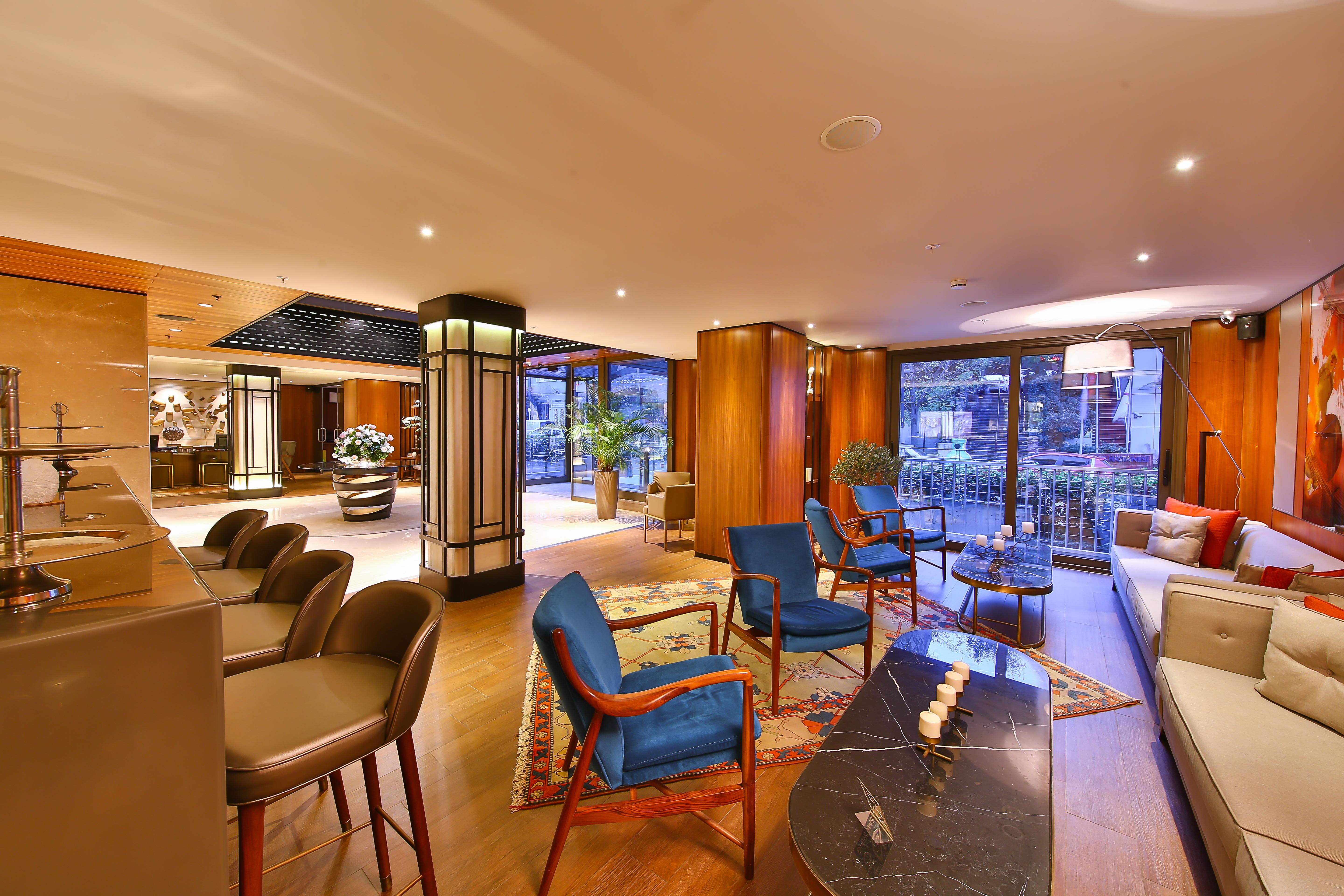 イスタンブール Tzl スイーツアパートホテル エクステリア 写真 The lounge at the hotel