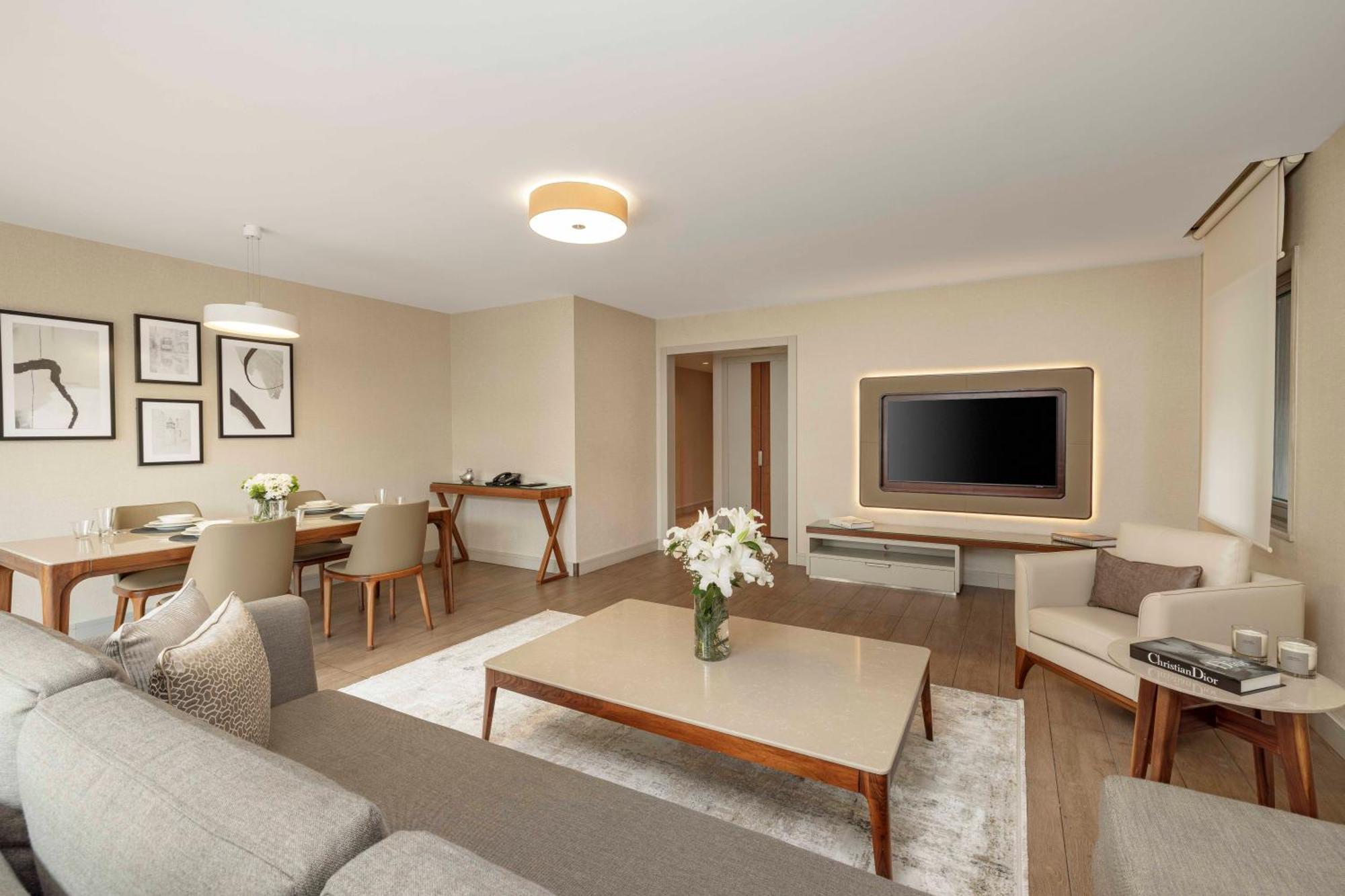 イスタンブール Tzl スイーツアパートホテル エクステリア 写真 The interior of a typical apartment